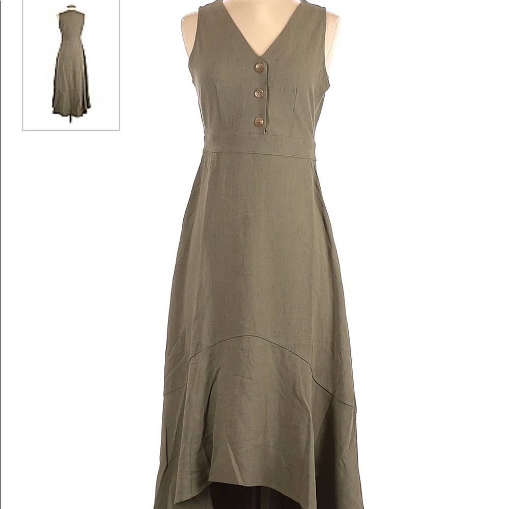 Everly Medium Kahki Dress